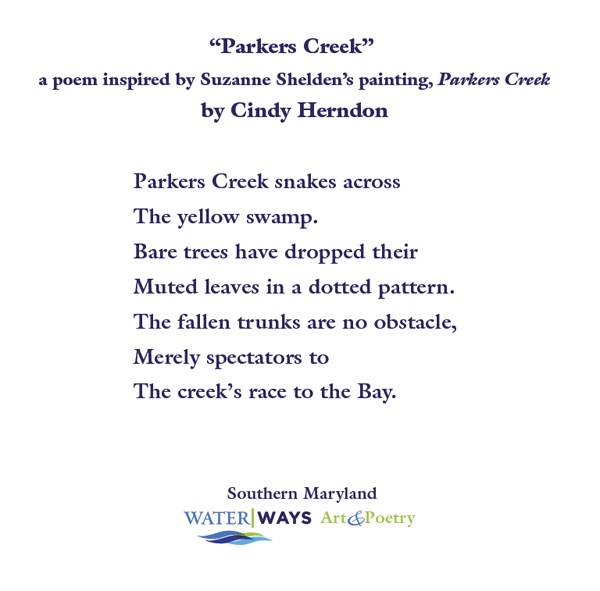 Read Cindy Herndon's poem "Parkers Creek"