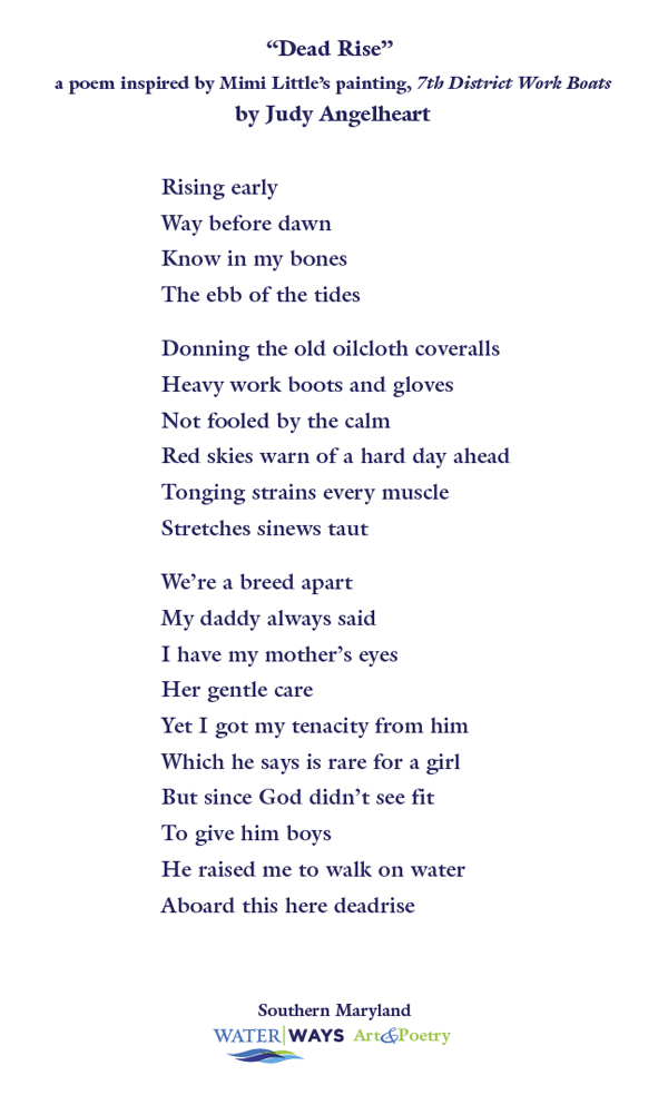 Read Judy Angelheart's poem "Dead Rise"