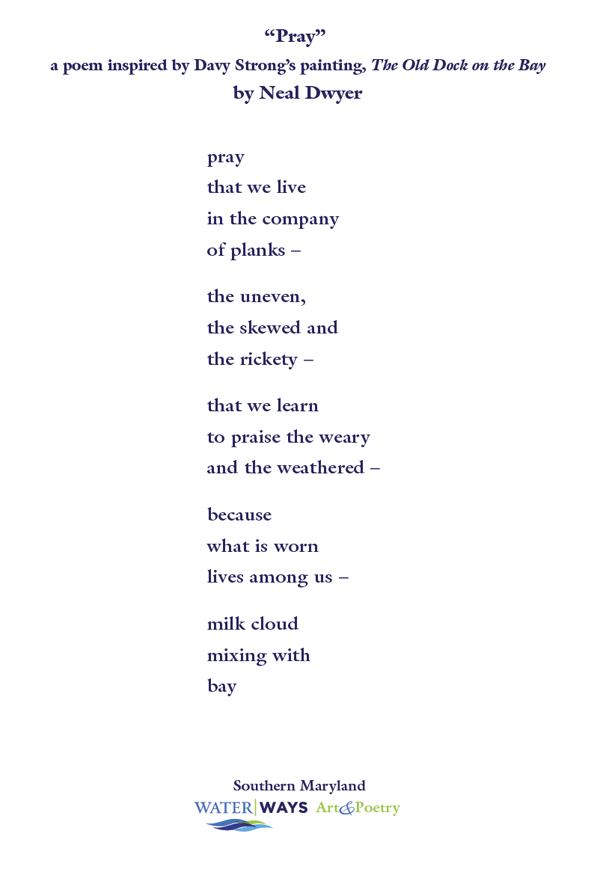 Read Neal Dwyer's poem "Pray"